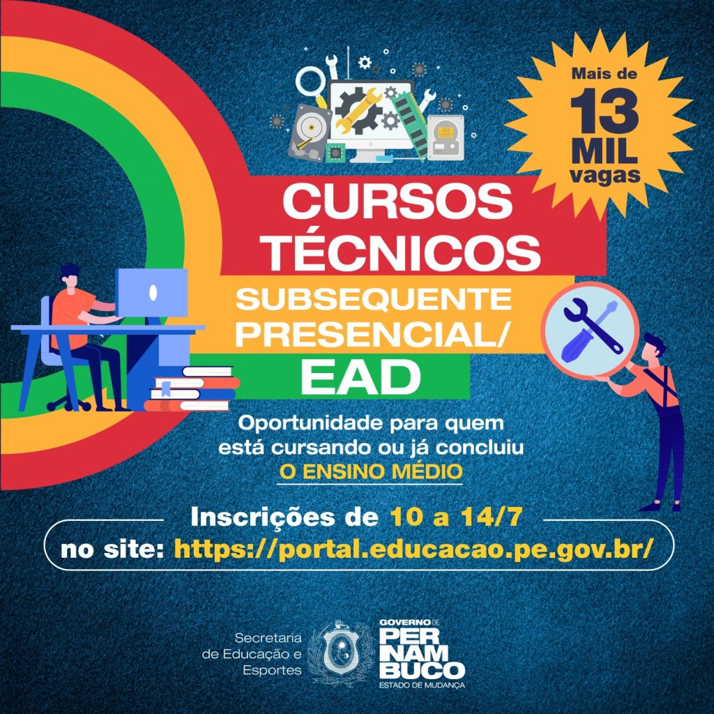 Secretaria De Educação E Esportes De Pernambuco Abre Inscrição Para ...