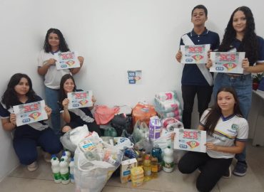 Escolas da Rede Estadual fazem campanha para arrecadar donativos para o Rio Grande do Sul