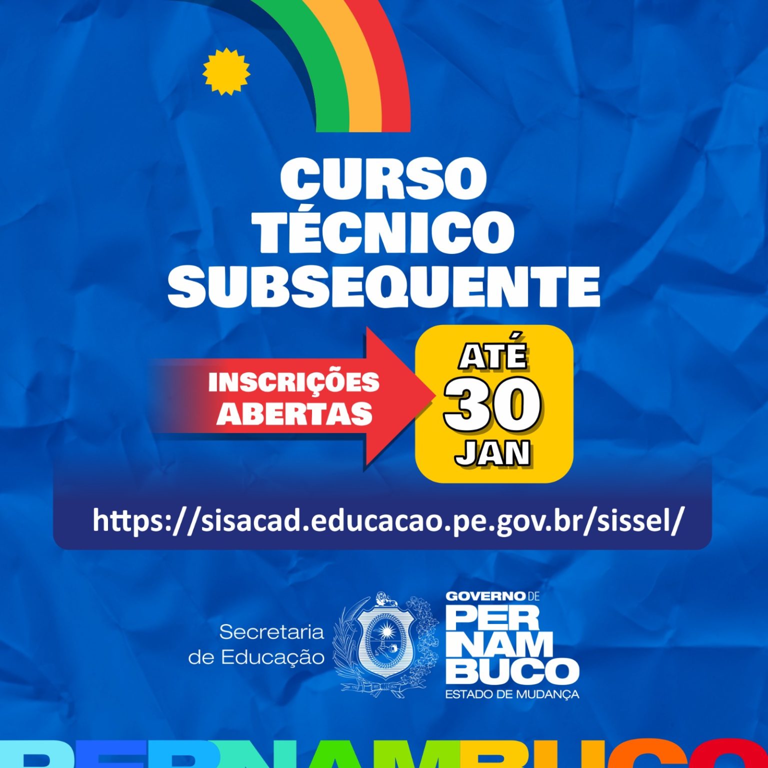 Secretaria de Educação do Estado de Pernambuco oferece mais de oito mil ...